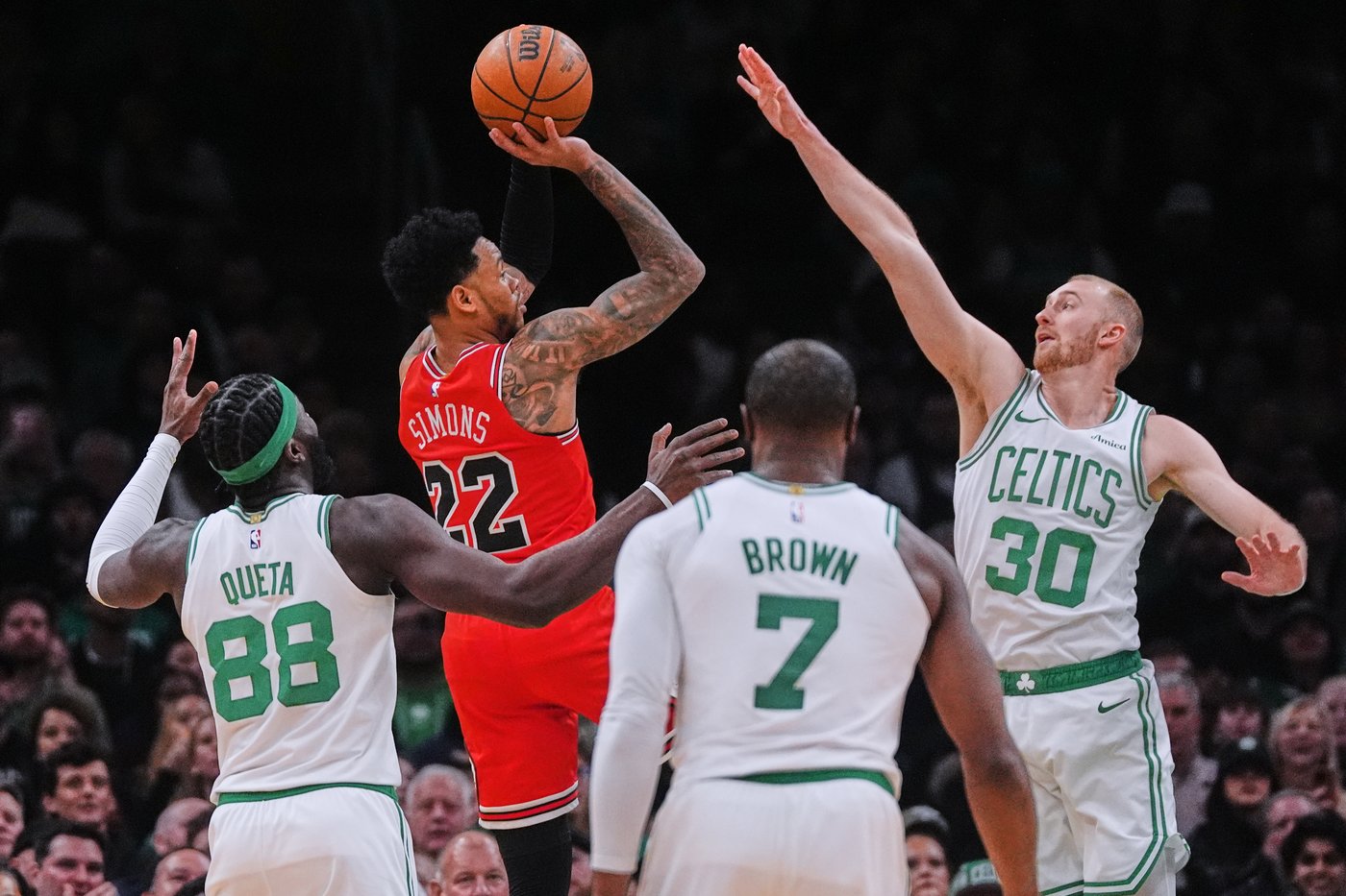 Celtics beat injury-riddled Bulls 124-105 as Vucevic scores 19 against his former team | iNFOnews.ca