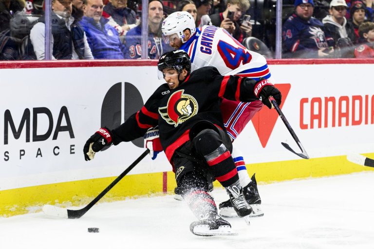 Ottawa Senators lose Shane Pinto to injury in 4-2 loss to New York Rangers | iNFOnews.ca