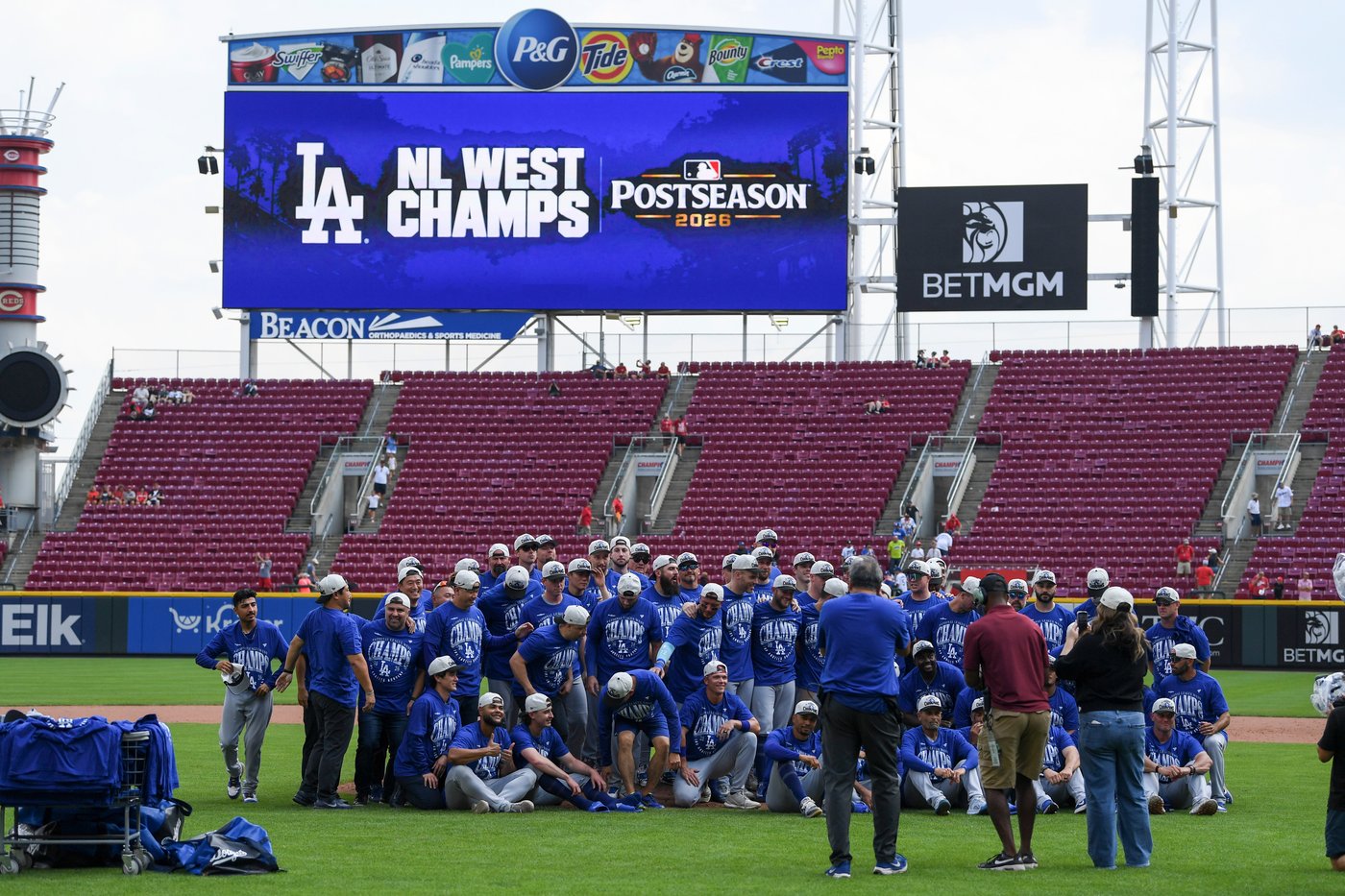 The Dodgers are NL West champions again, and now they're eyeing a three-peat despite injury concerns | iNFOnews.ca