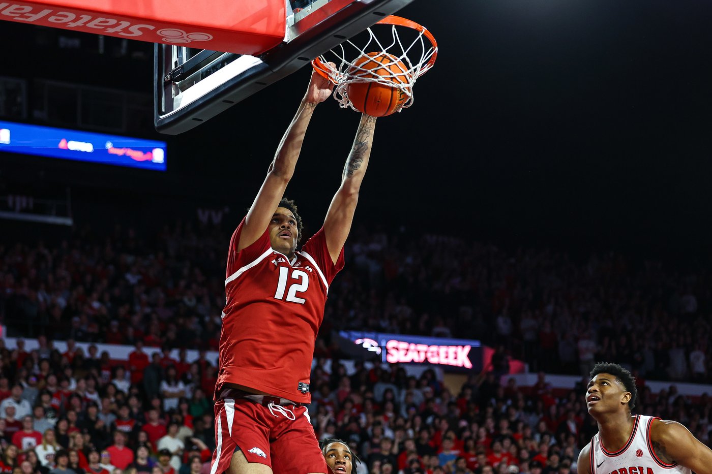 Wilkinson scores 20 and No. 21 Georgia beats No. 17 Arkansas 90-76 | iNFOnews.ca
