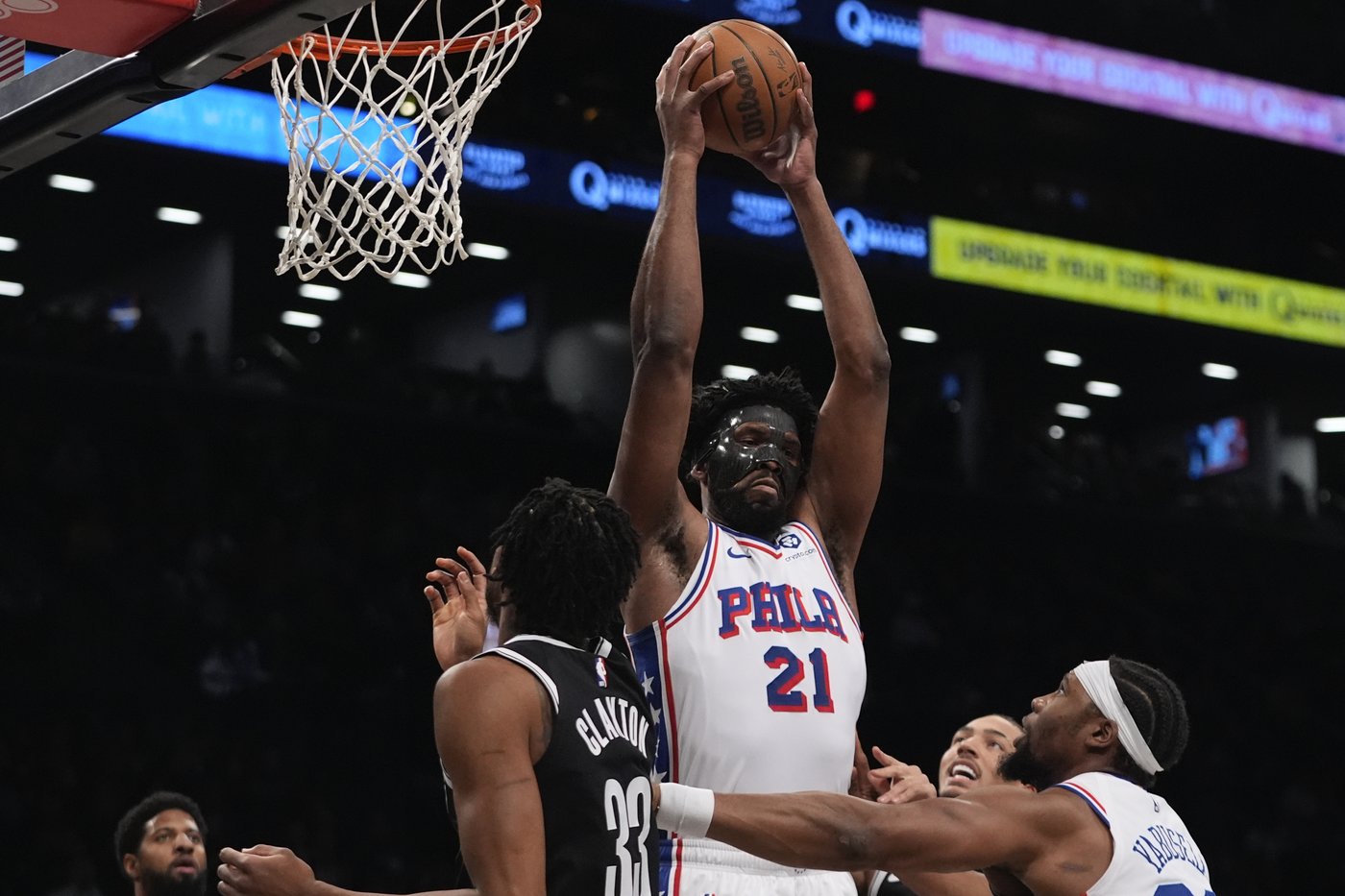 Embiid powers 76ers to a 123-94 victory over the short-handed Nets | iNFOnews.ca Embiid powers 76ers to a 123-94 victory over the short-handed Nets | iNFOnews.ca