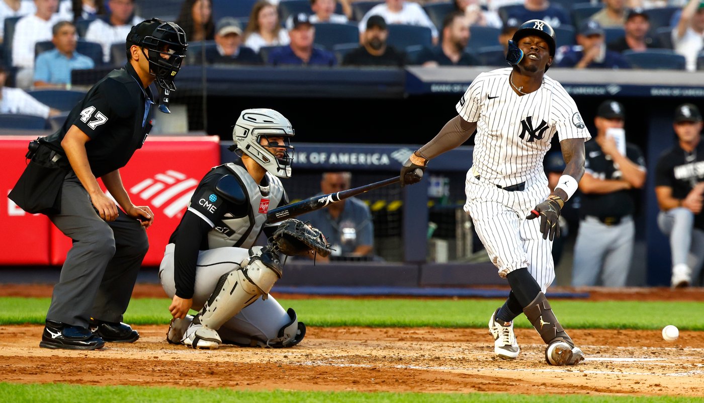 Yankees 2B Jazz Chisholm Jr. says he will not wear protective cup after fouling ball off his groin | iNFOnews.ca