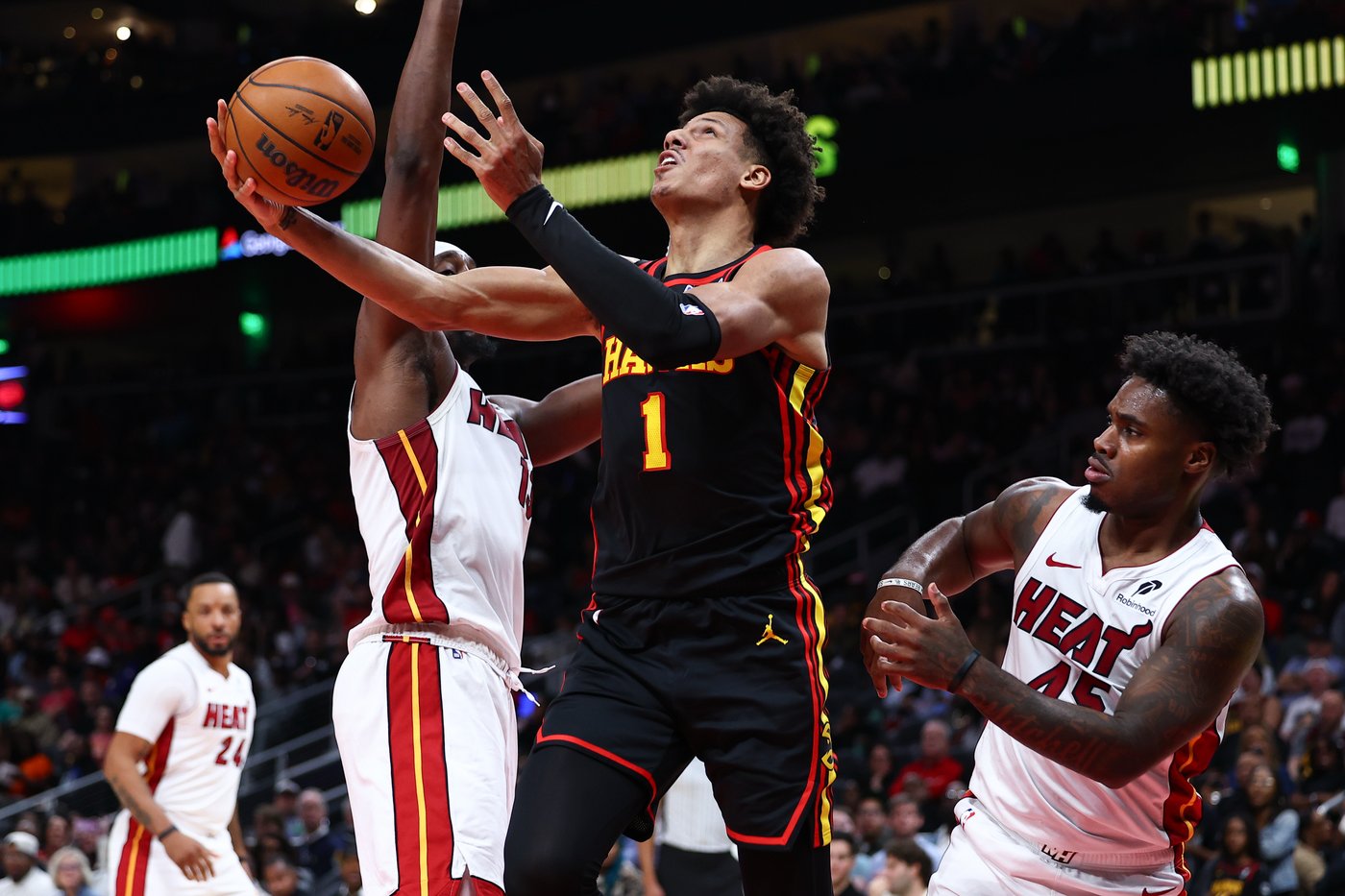 Herro scores 24 points in return to help the Heat beat the Hawks 128-97 | iNFOnews.ca