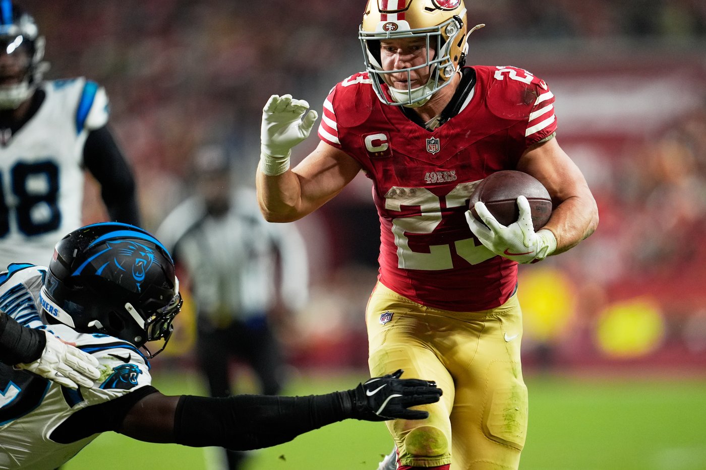 Christian McCaffrey's big night leads 49ers to 20-9 victory over Panthers | iNFOnews.ca