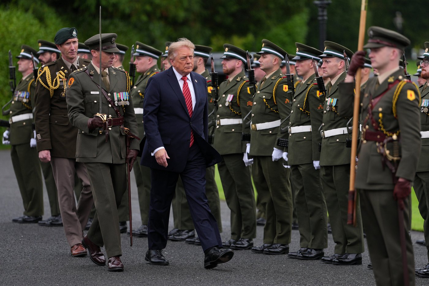 Photos show President Trump's two-day visit to Ireland that combines work and pleasure. | iNFOnews.ca