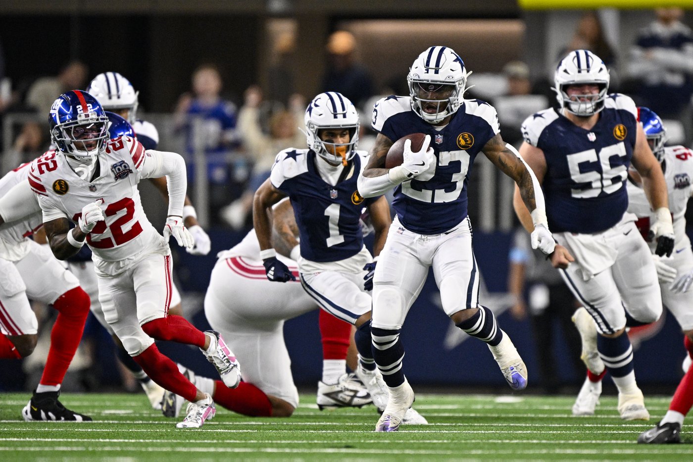 Cowboys RB Rico Dowdle could be in line for a big game against Carolina's 32nd-ranked run defense | iNFOnews.ca