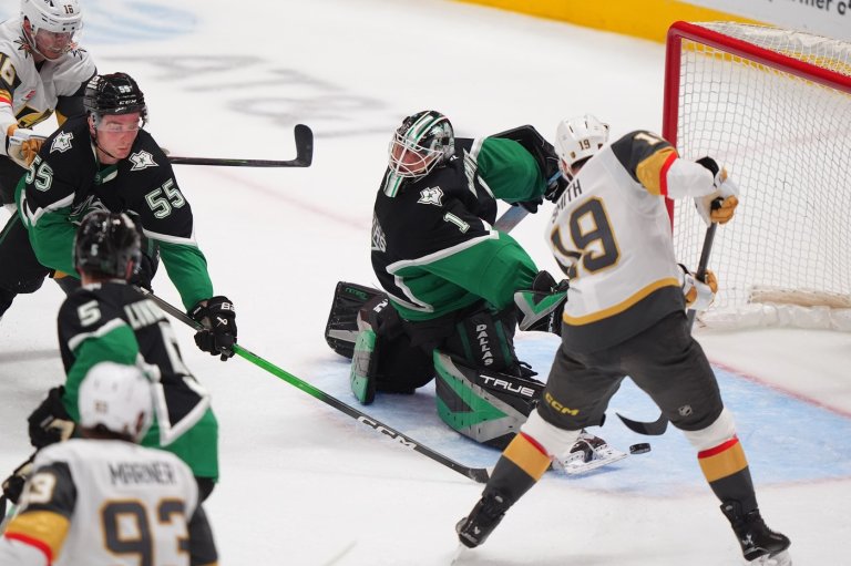 Smith's late goal lifts Vegas past Dallas 3-2 and denies Stars' bid to clinch a playoff berth | iNFOnews.ca