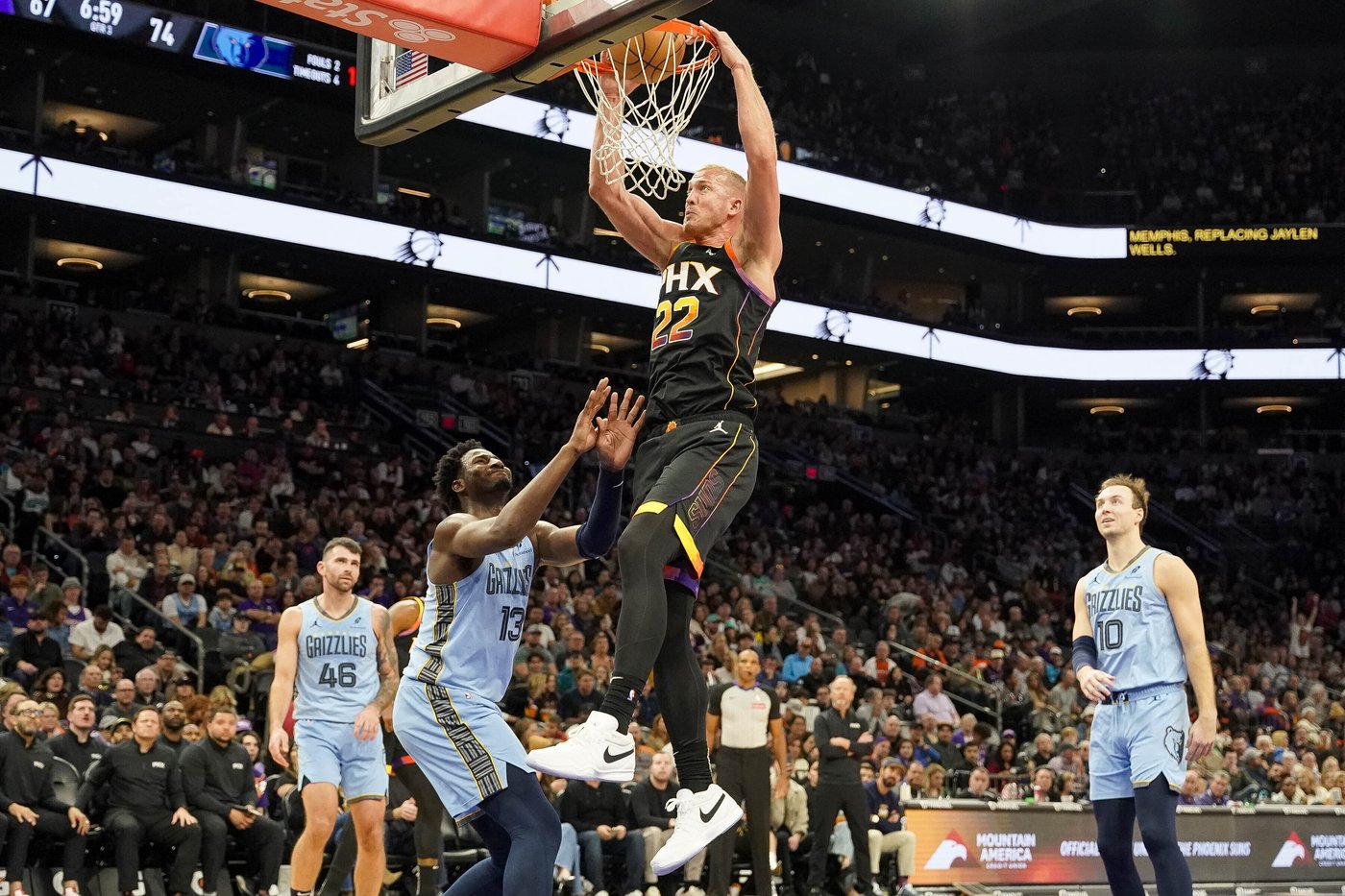 Jackson Jr. scores 38, Bane has 31 as Grizzlies top Suns 117-112 | iNFOnews.ca Jackson Jr. scores 38, Bane has 31 as Grizzlies top Suns 117-112 | iNFOnews.ca