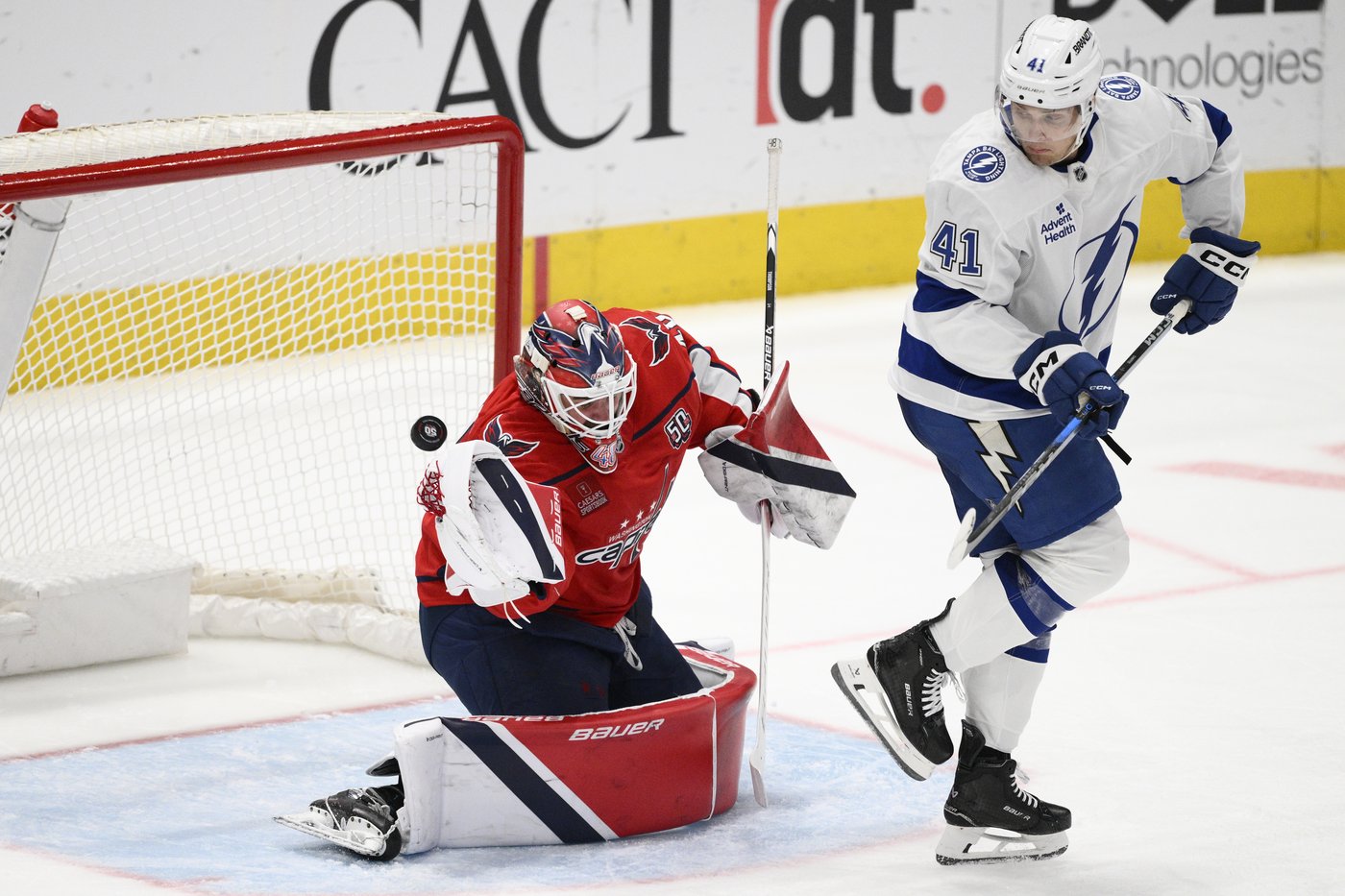 Despite Ovechkin scoring his 884th goal, Lightning beat the Capitals 3-1 for their 8th win in a row | iNFOnews.ca
