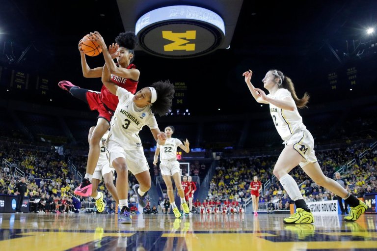 Olivia Olson scores 27 to lead Michigan to a 92-63 win over NC State and into the women's Sweet 16 | iNFOnews.ca