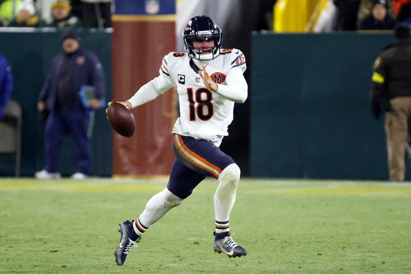 Bears' Caleb Williams blames himself for not throwing better pass on his crucial INT against Packers | iNFOnews.ca Bears' Caleb Williams blames himself for not throwing better pass on his crucial INT against Packers | iNFOnews.ca