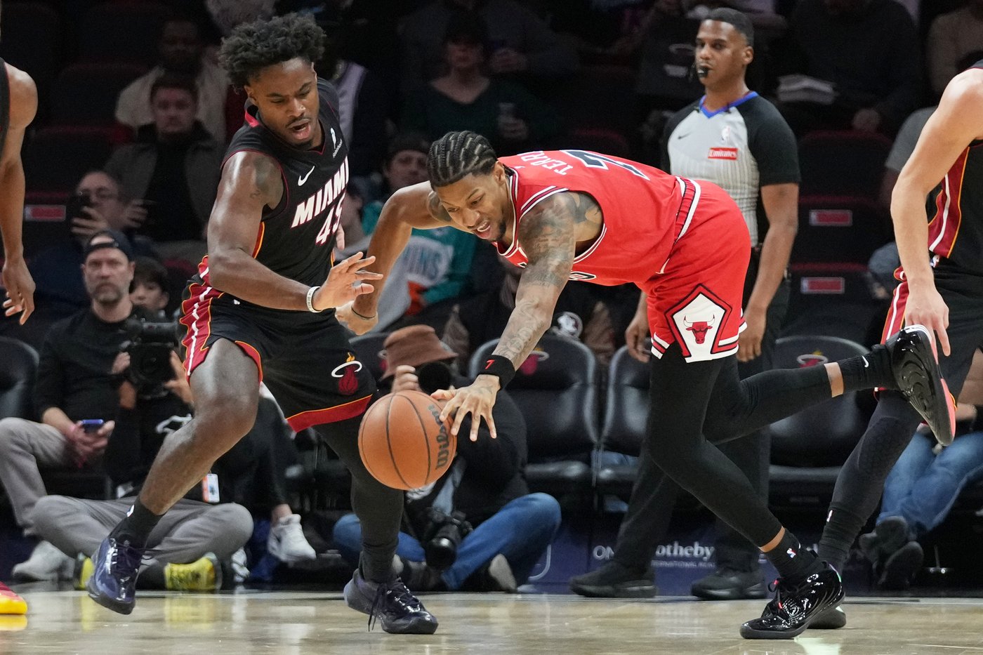 Heat build 54-point lead, roll past Bulls 134-91 with Adebayo, Larsson each scoring 20 | iNFOnews.ca Heat build 54-point lead, roll past Bulls 134-91 with Adebayo, Larsson each scoring 20 | iNFOnews.ca