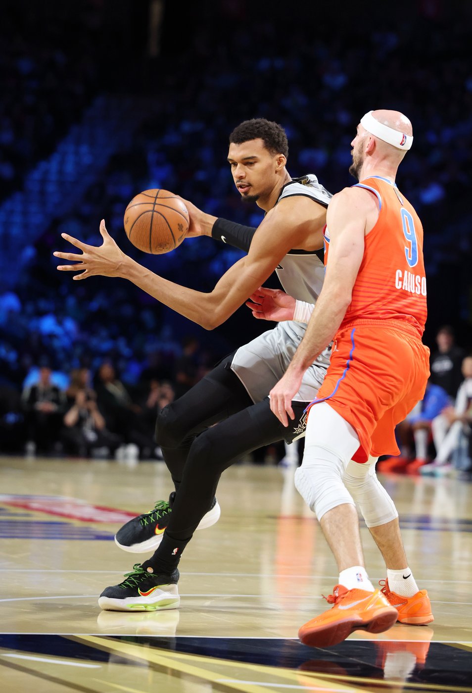 Wembanyama makes immediate impact, helps Spurs past Thunder and into NBA Cup final | iNFOnews.ca