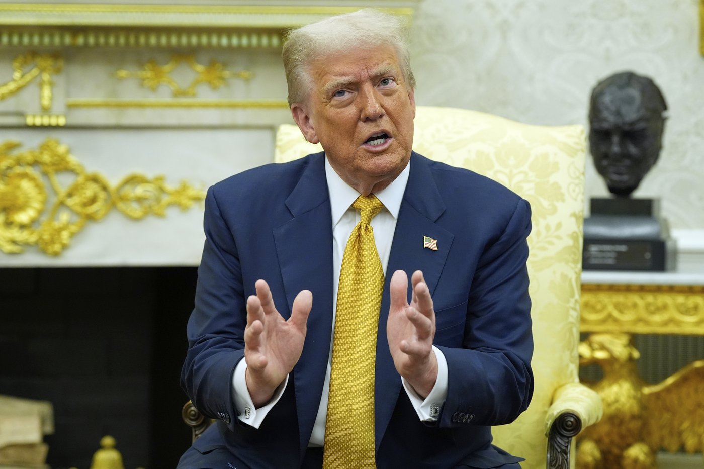 Trump rehashes years-old grievances on Russia investigation after new intelligence report | iNFOnews.ca
