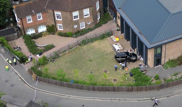Driver who drove into a tea party outside a London school charged over death of 2 girls | iNFOnews.ca