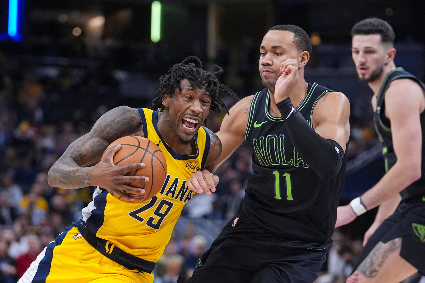 Huff's career-high 29 points power Pacers to a 127-119 win over the Pelicans | iNFOnews.ca