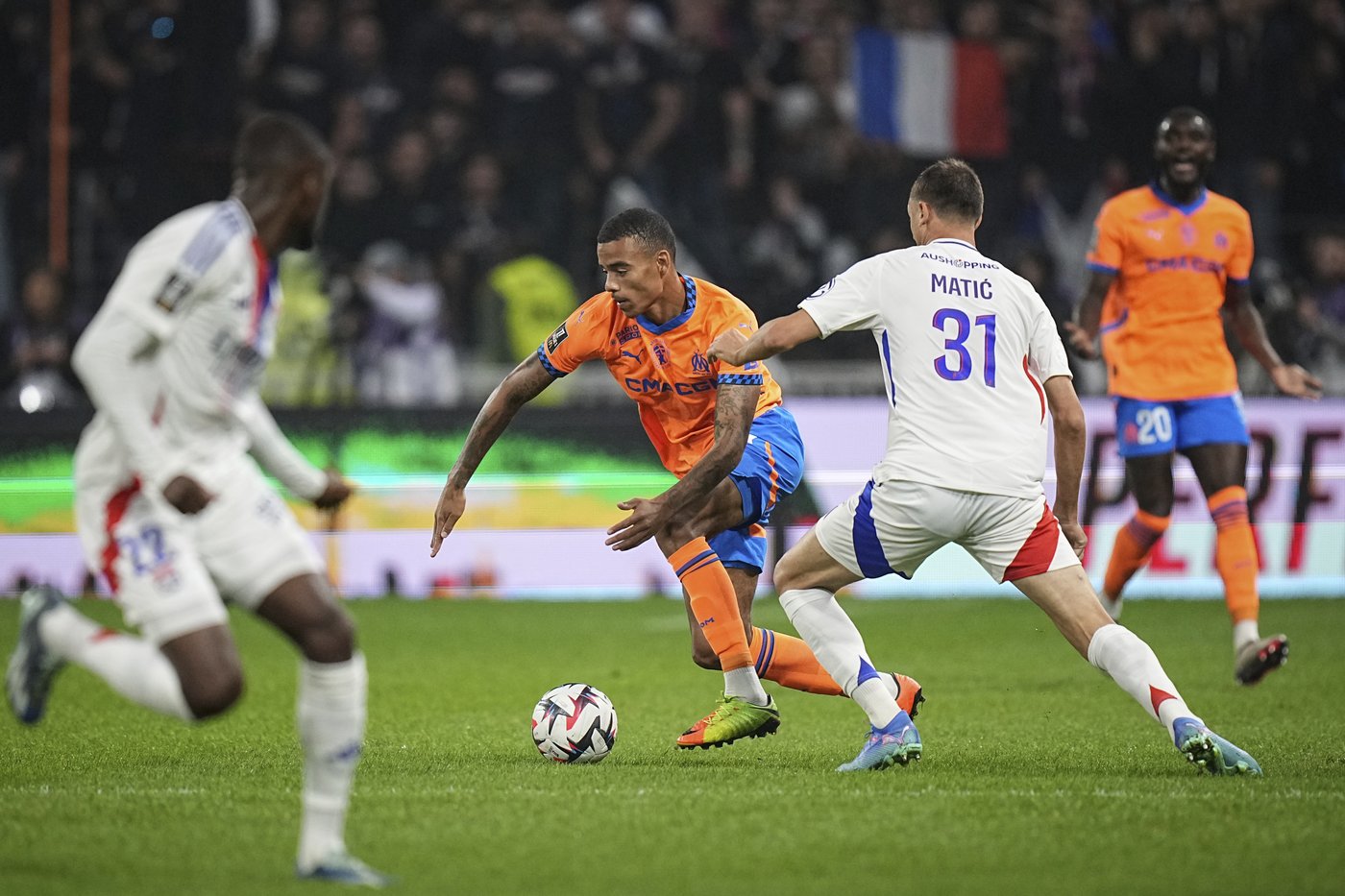 Marseille scores late winner at Lyon to join PSG and Monaco atop the French league | iNFOnews.ca Marseille scores late winner at Lyon to join PSG and Monaco atop the French league | iNFOnews.ca