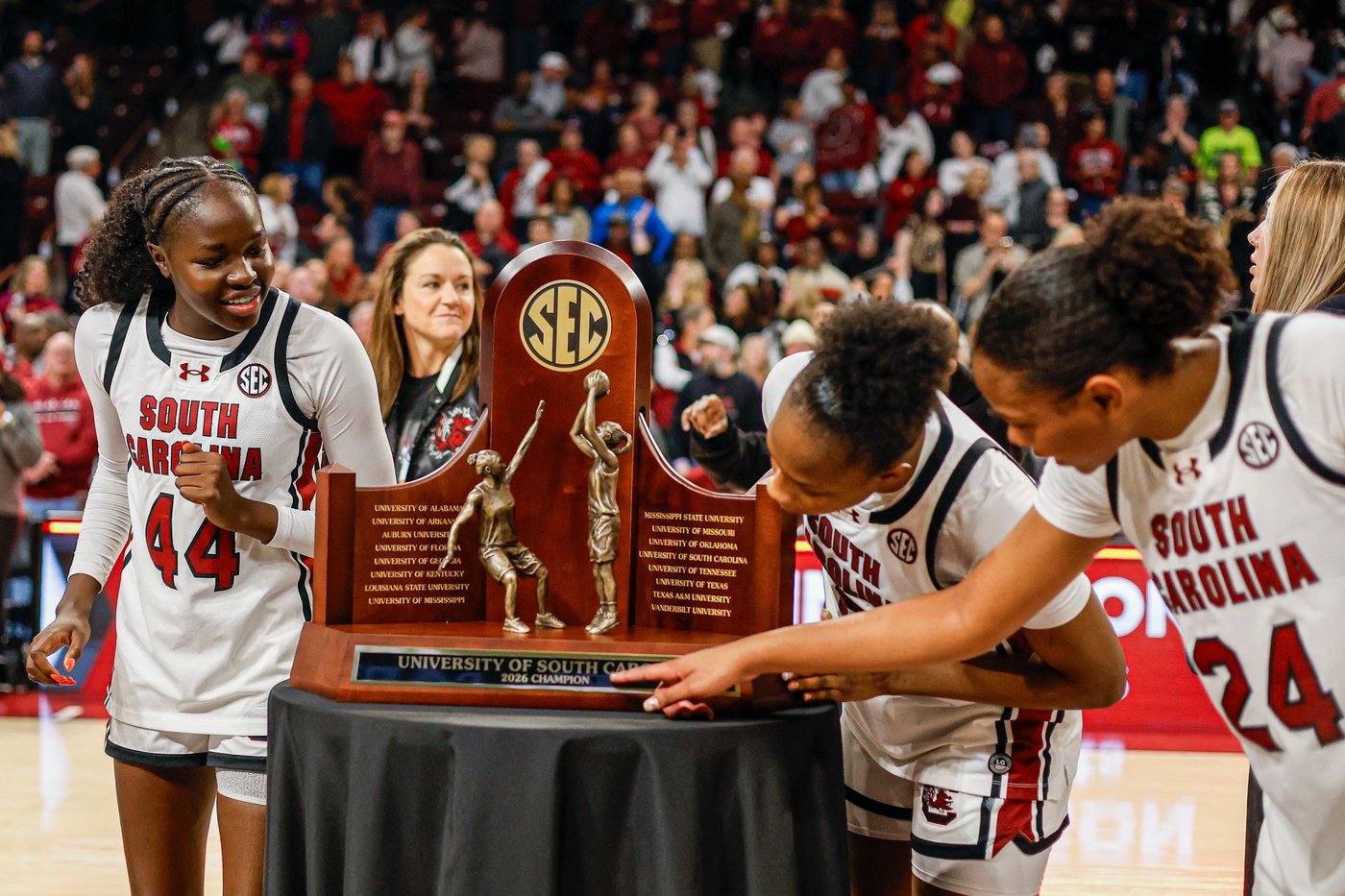 No. 3 South Carolina reloaded after injuries, departures; aims for 4th straight SEC tourney title | iNFOnews.ca No. 3 South Carolina reloaded after injuries, departures; aims for 4th straight SEC tourney title | iNFOnews.ca