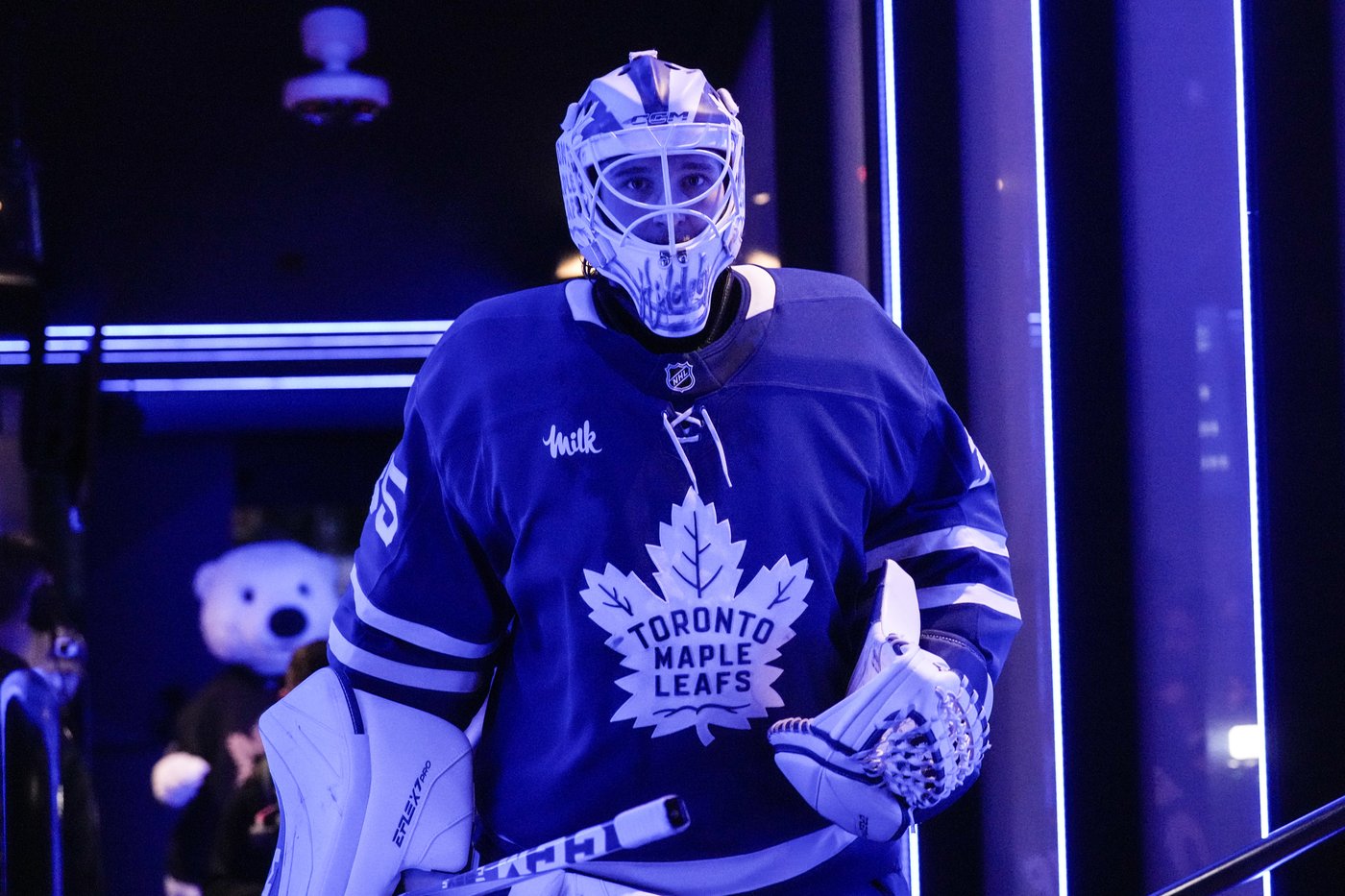'Trying to enjoy it: Rookie goaltender Dennis Hildeby stepping up for Maple Leafs | iNFOnews.ca 'Trying to enjoy it: Rookie goaltender Dennis Hildeby stepping up for Maple Leafs | iNFOnews.ca