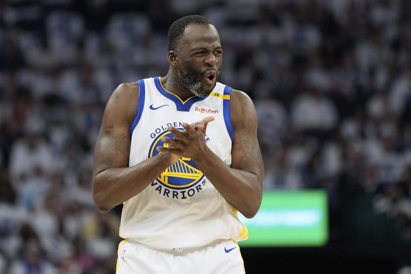 Timberwolves say fan ejected for conduct toward Draymond Green at Thursday's playoff game | iNFOnews.ca Timberwolves say fan ejected for conduct toward Draymond Green at Thursday's playoff game | iNFOnews.ca