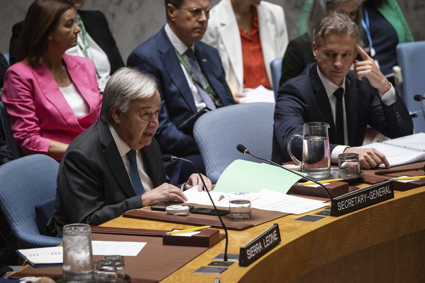 UN calls Israel's ban on its top leader a political statement in long-running rift | iNFOnews.ca