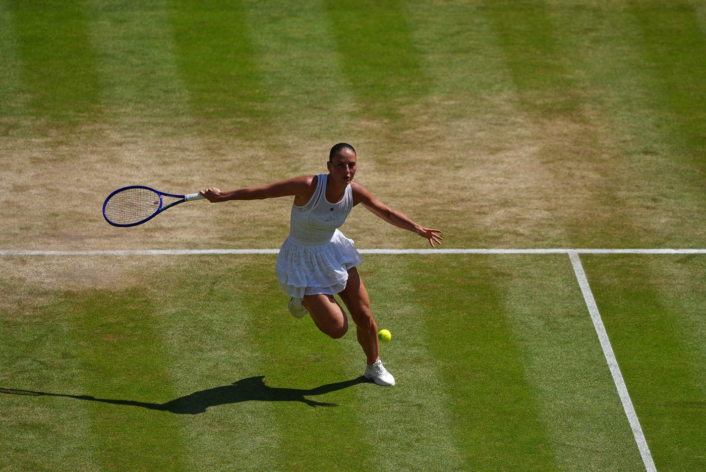 Ukraine's Kostyuk extends Wimbledon run as attacks hit Kyiv. She slams IOC decision on Russia | iNFOnews.ca