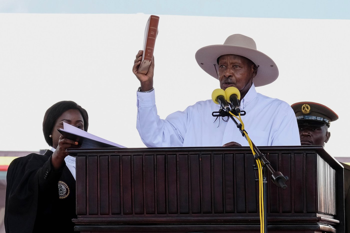 Uganda's president Museveni sworn in for seventh consecutive term as son emerges as de facto ruler | iNFOnews.ca