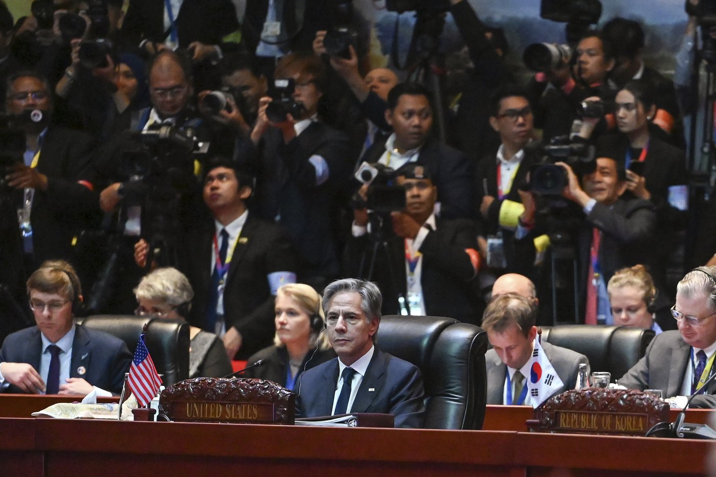 Blinken tells ASEAN the US is worried about China's 'dangerous' actions in disputed sea. | iNFOnews.ca