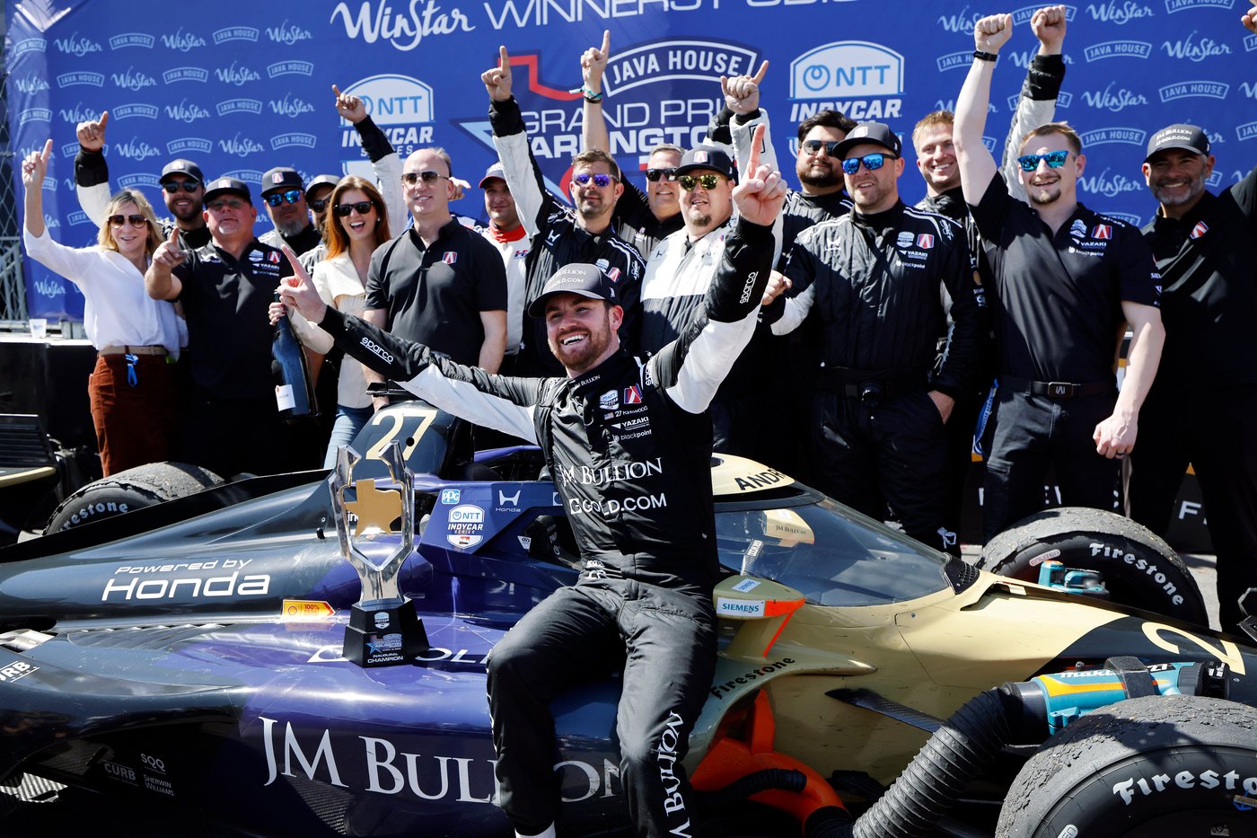 Kyle Kirkwood wins another IndyCar street race, this one to become first winner in Arlington | iNFOnews.ca