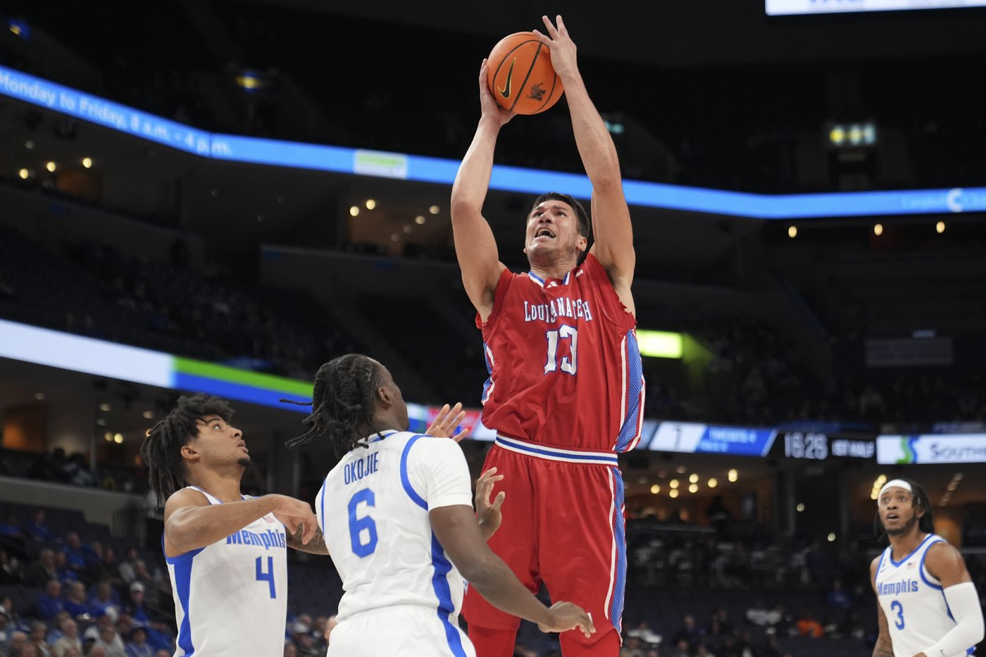 PJ Haggerty scores 23 points as No. 16 Memphis holds off Louisiana Tech 81-71 | iNFOnews.ca PJ Haggerty scores 23 points as No. 16 Memphis holds off Louisiana Tech 81-71 | iNFOnews.ca