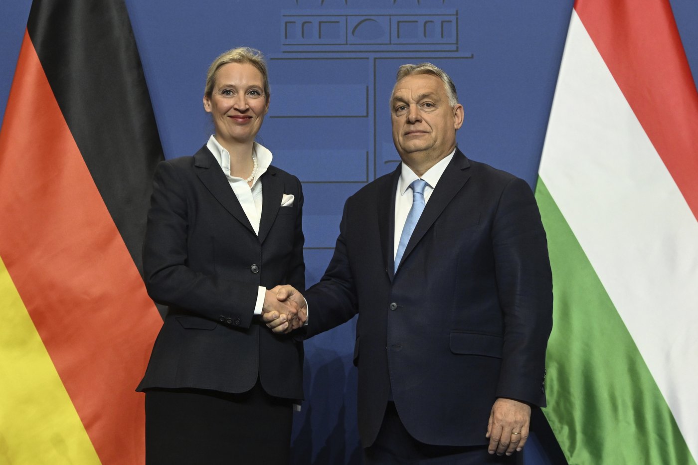 Hungary's Orbán meets head of far-right German party AfD, calling her 'the future of Germany' | iNFOnews.ca Hungary's Orbán meets head of far-right German party AfD, calling her 'the future of Germany' | iNFOnews.ca
