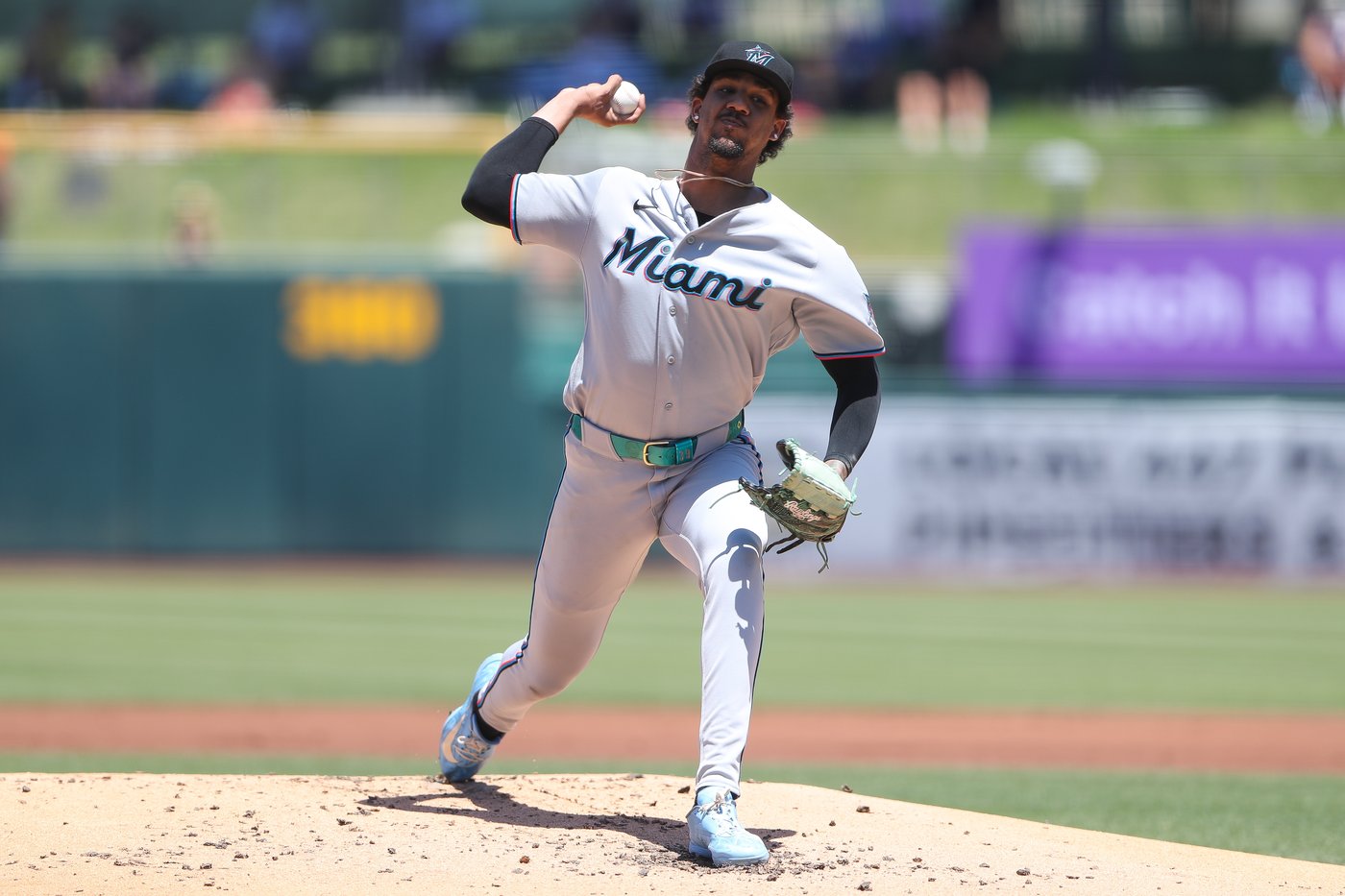 Pérez pulled after 7 perfect innings against A's, and Marlins nearly blow 8-run lead in 9-8 win | iNFOnews.ca Pérez pulled after 7 perfect innings against A's, and Marlins nearly blow 8-run lead in 9-8 win | iNFOnews.ca
