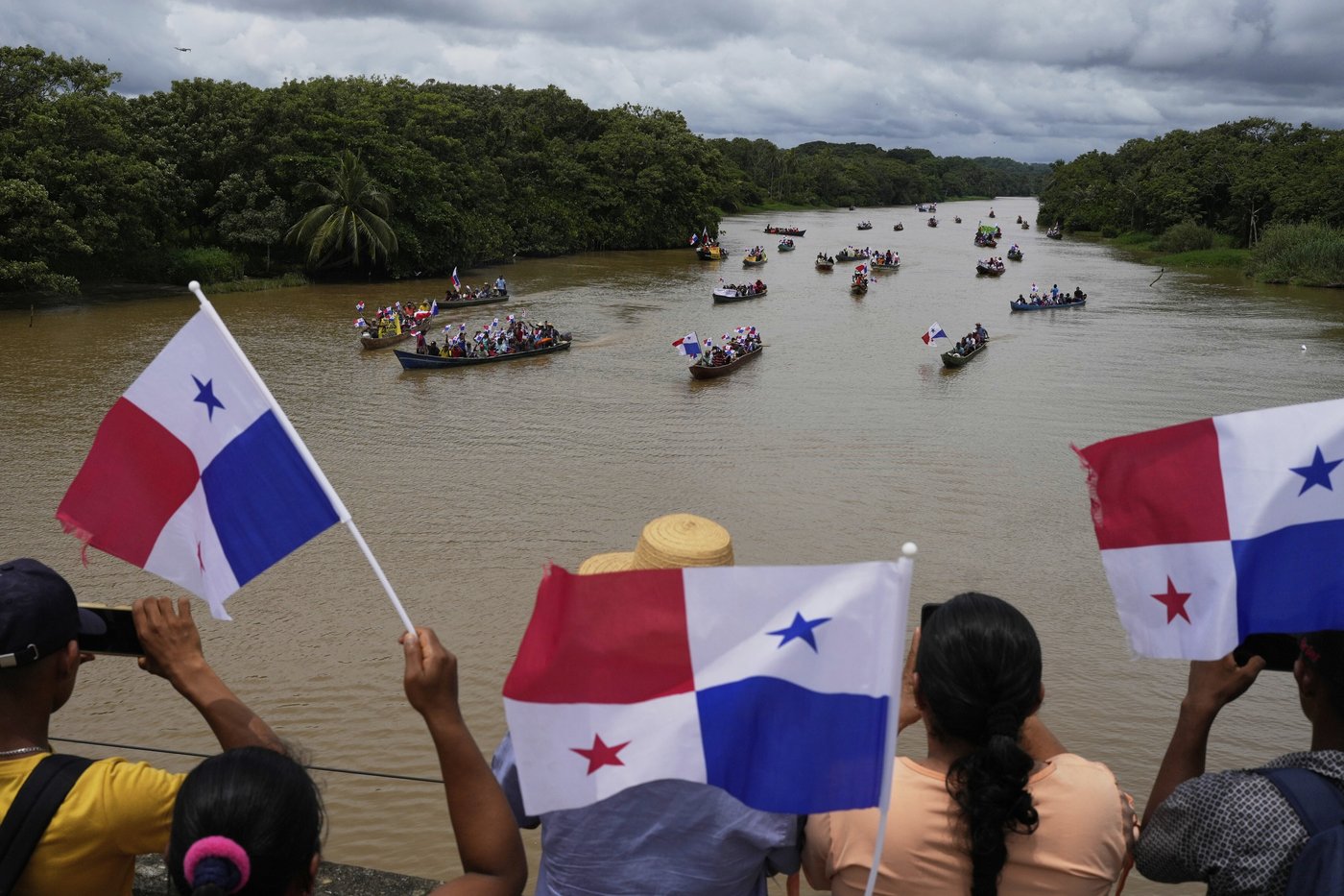 Planned water reserve intended to ease shortages in the Panama Canal fuels river protest | iNFOnews.ca