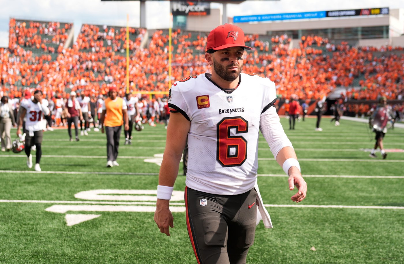 Mayfield's three lost fumbles costly in 33-27 loss to Bengals | iNFOnews.ca Mayfield's three lost fumbles costly in 33-27 loss to Bengals | iNFOnews.ca
