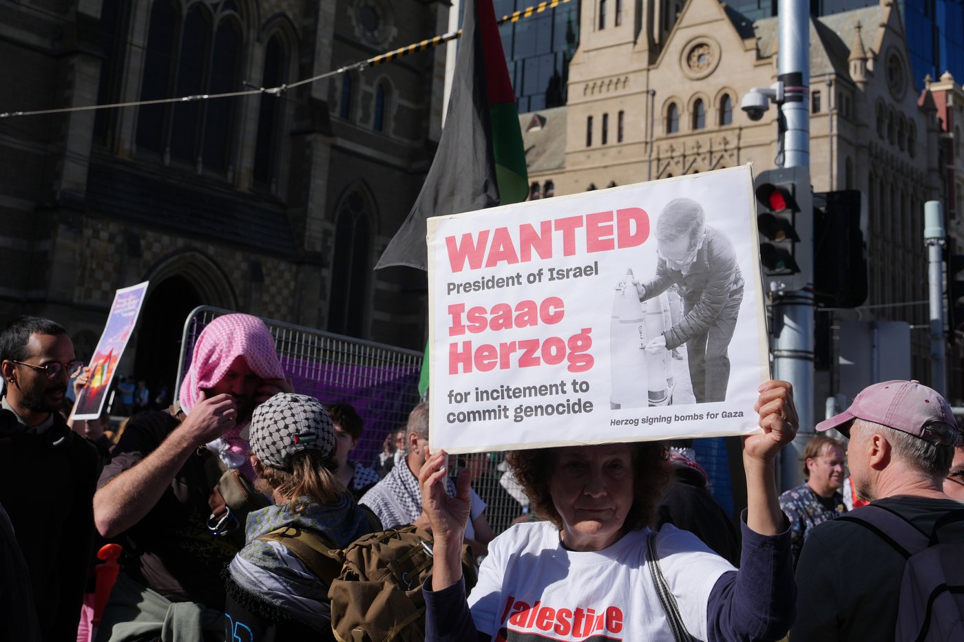 Israeli president ends a fraught Australia visit to comfort Jews as Gaza war protests follow | iNFOnews.ca