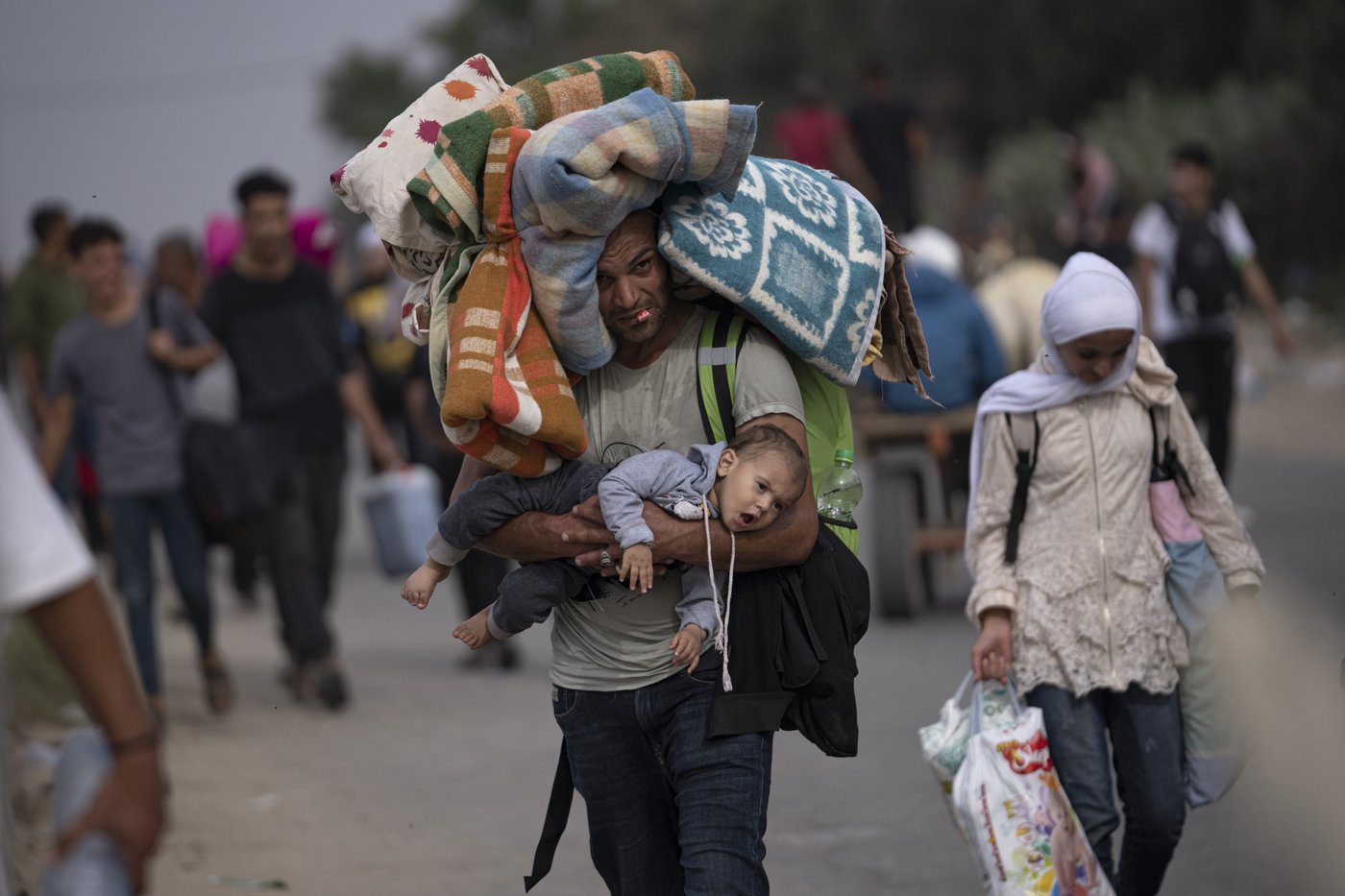 A displaced family's year of fleeing across the devastated Gaza Strip | iNFOnews.ca