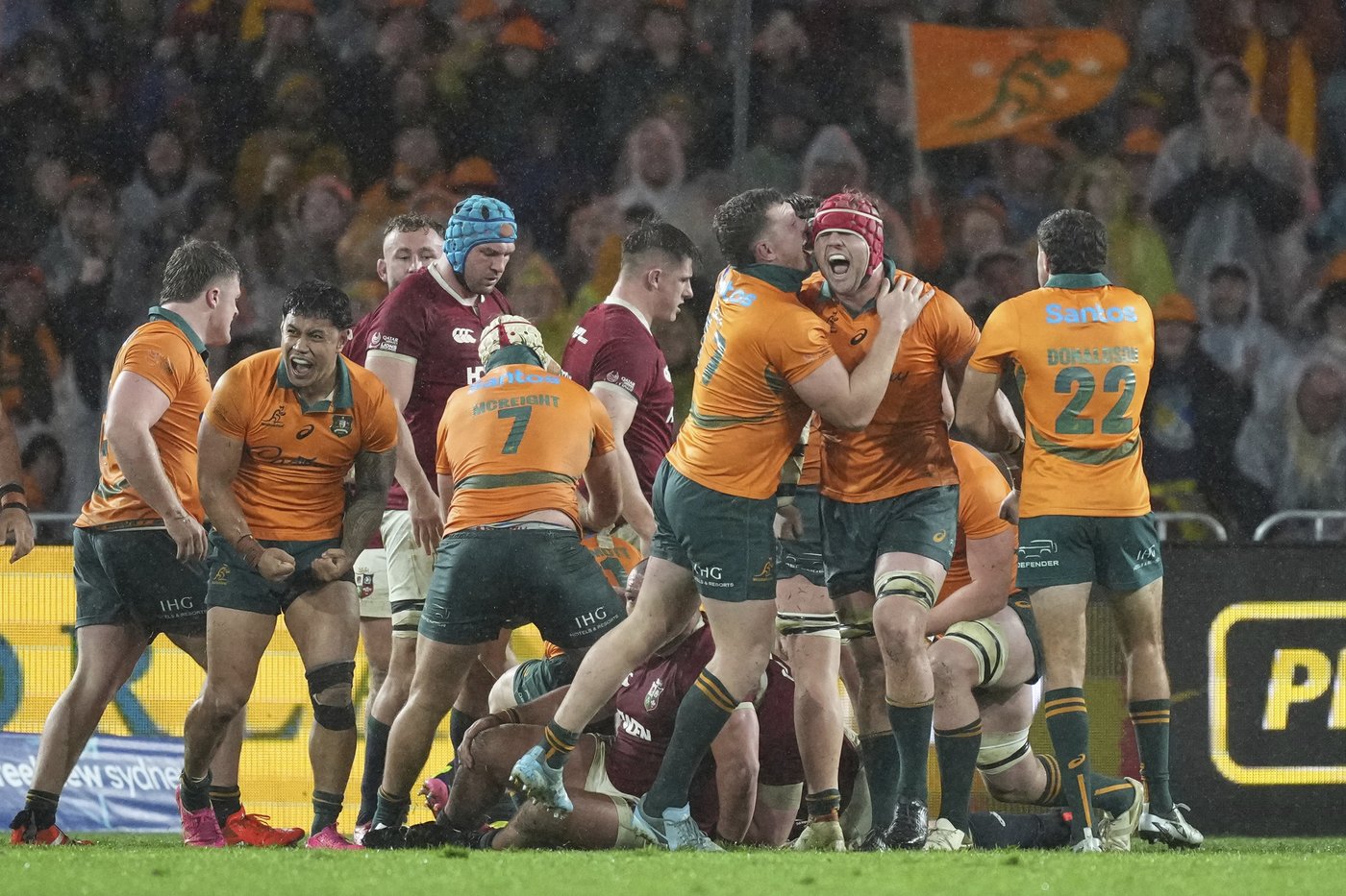 Wallabies win 22-12 to deny Lions a tour clean sweep in wild third test | iNFOnews.ca