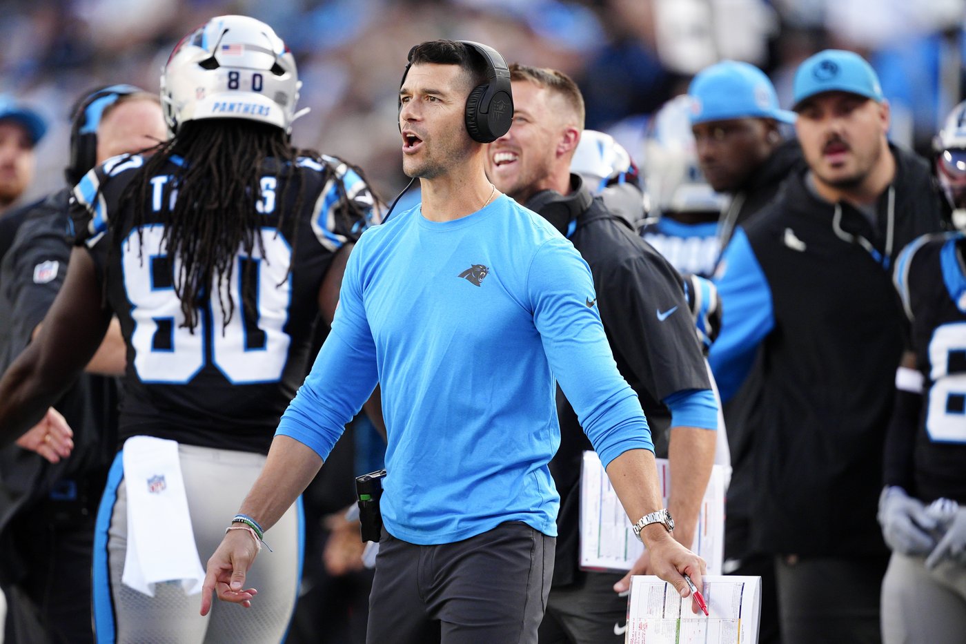 Chuba Hubbard runs for 2 TDs, Young leads winning drive as Panthers beat Saints 23-22 | iNFOnews.ca Chuba Hubbard runs for 2 TDs, Young leads winning drive as Panthers beat Saints 23-22 | iNFOnews.ca