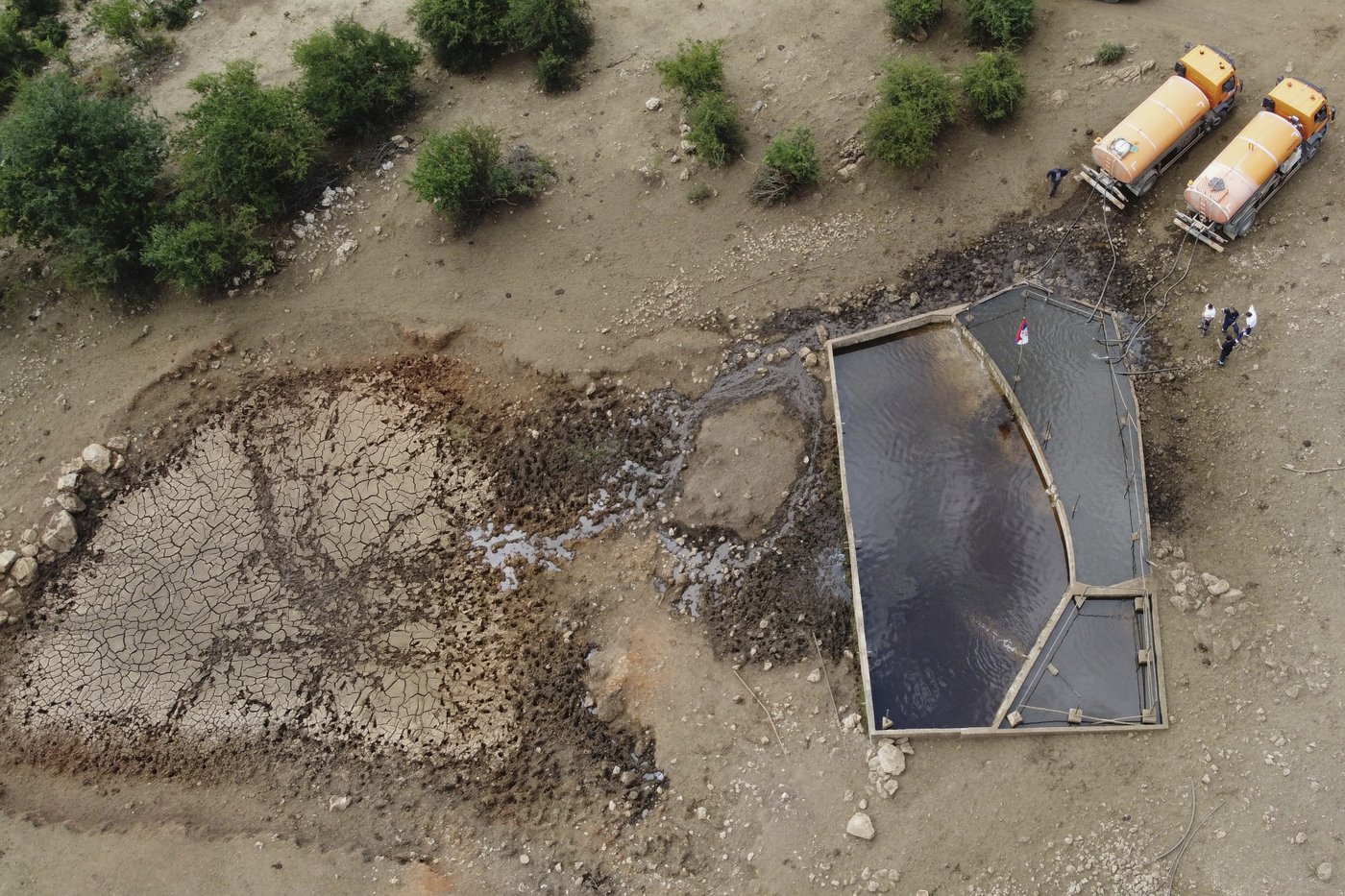 Water tanks replace springs on a Serbian mountain as drought endangers some 1,000 cows and horses | iNFOnews.ca Water tanks replace springs on a Serbian mountain as drought endangers some 1,000 cows and horses | iNFOnews.ca