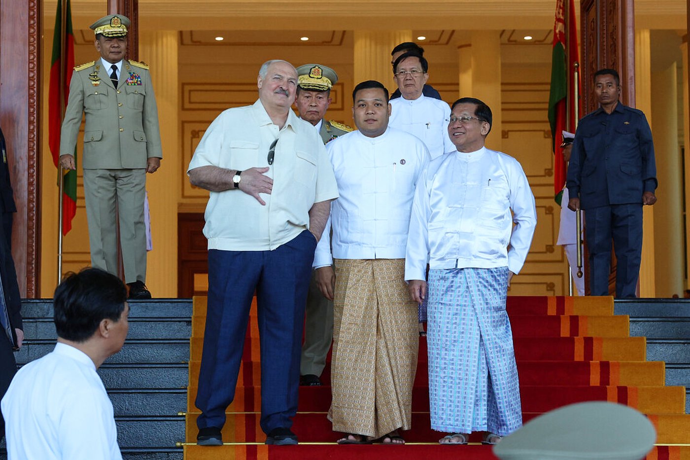 Military-run Myanmar plays host to goodwill visit by Belarusian leader | iNFOnews.ca