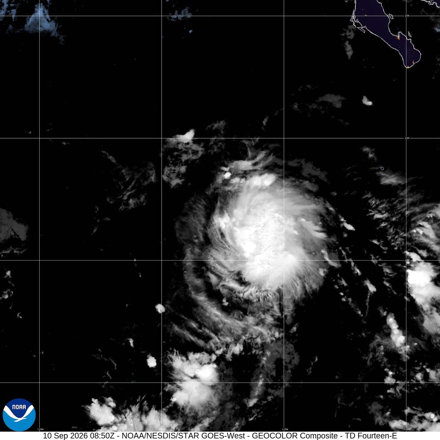 Tropical Storm Norbert forms in the Pacific Ocean and isn't threatening land | iNFOnews.ca