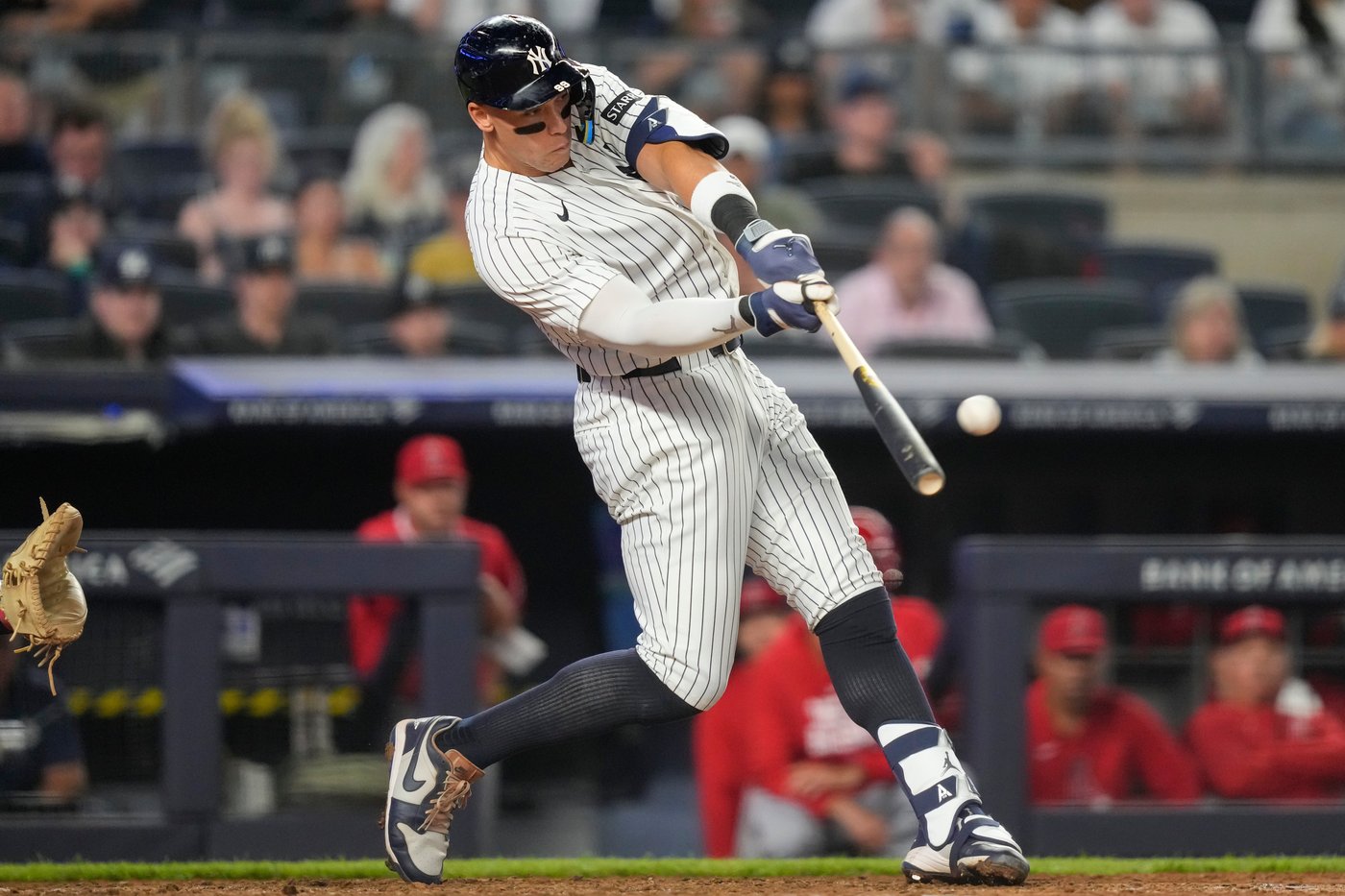 Judge, Grisham HR twice, overcome Trout's 2 homers in Yanks' 11-10 win over Angels that stops skid | iNFOnews.ca Judge, Grisham HR twice, overcome Trout's 2 homers in Yanks' 11-10 win over Angels that stops skid | iNFOnews.ca