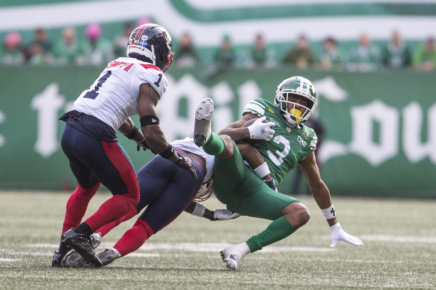 Johnson scores TD in final minute to lift playoff-bound Roughriders to victory | iNFOnews.ca Johnson scores TD in final minute to lift playoff-bound Roughriders to victory | iNFOnews.ca