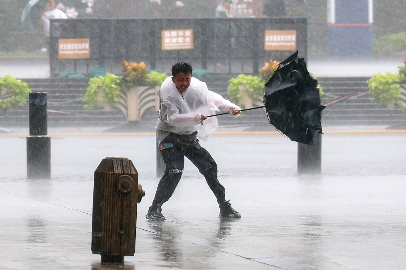 Shanghai cancels at least 1,300 flights as Typhoon Dolphin hits China's eastern coast | iNFOnews.ca