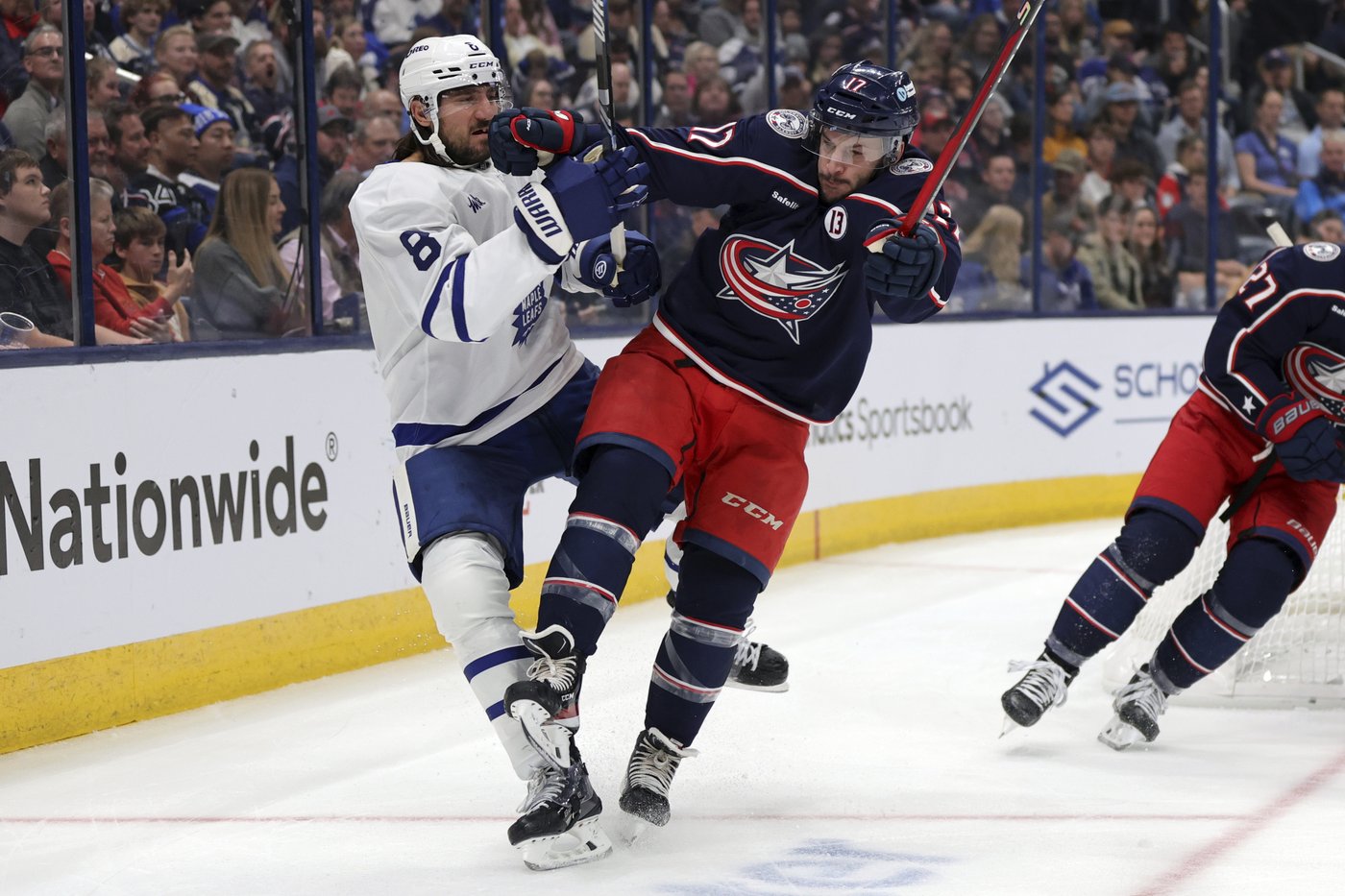 Olivier scores 2 as Blue Jackets beat Maple Leafs 6-2 | iNFOnews.ca
