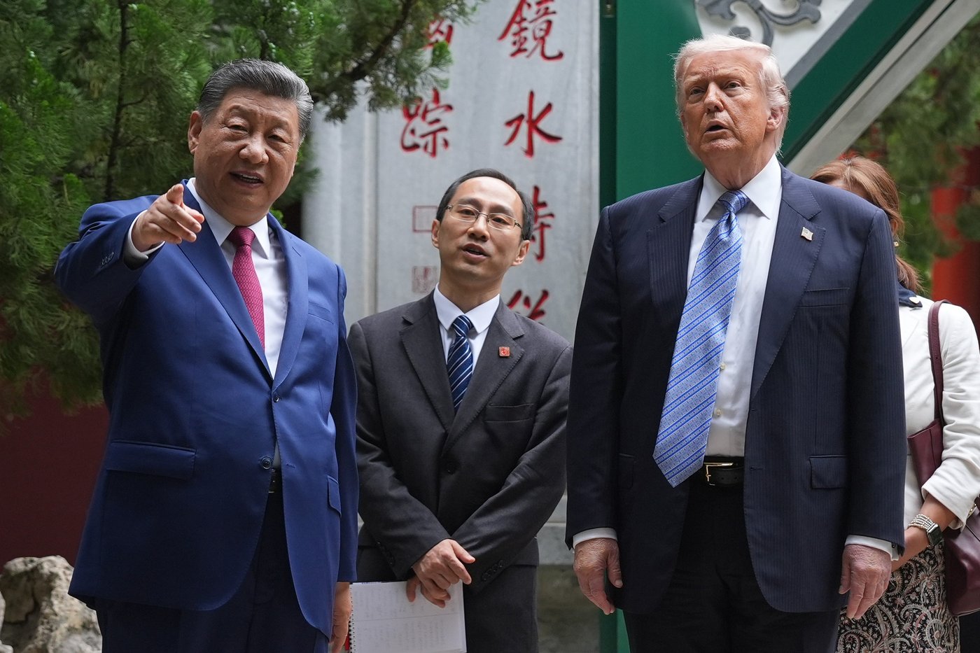 Photos of Trump in China for talks with Xi Jinping | iNFOnews.ca