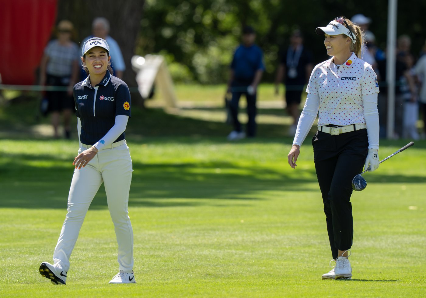 Japan's Akie Iwai takes lead at CPKC Women's Open, with large group tied for second | iNFOnews.ca Japan's Akie Iwai takes lead at CPKC Women's Open, with large group tied for second | iNFOnews.ca
