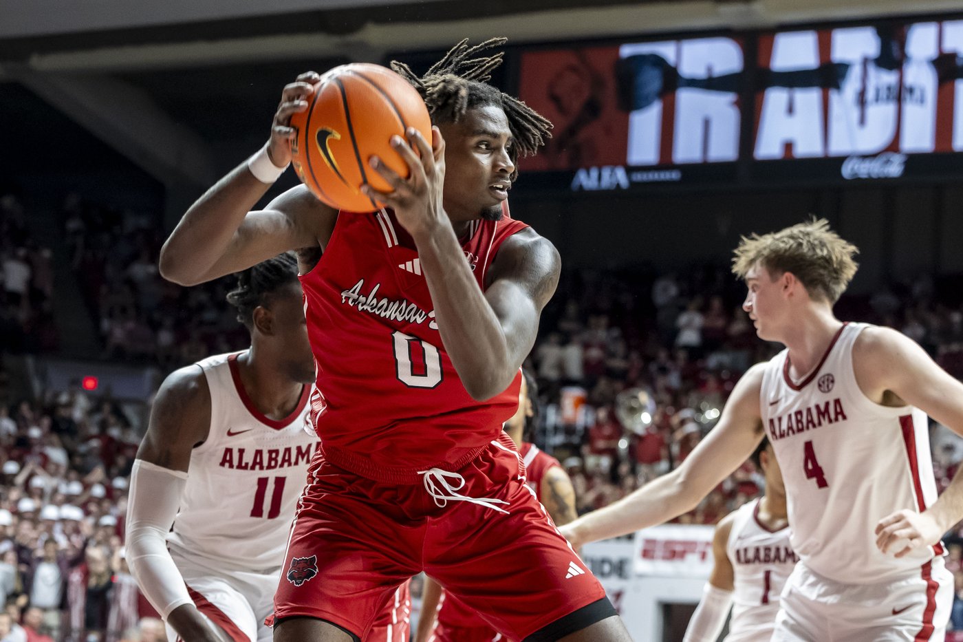 No. 2 Alabama uses second-half run to beat Arkansas State 88-79 and avoid upset | iNFOnews.ca