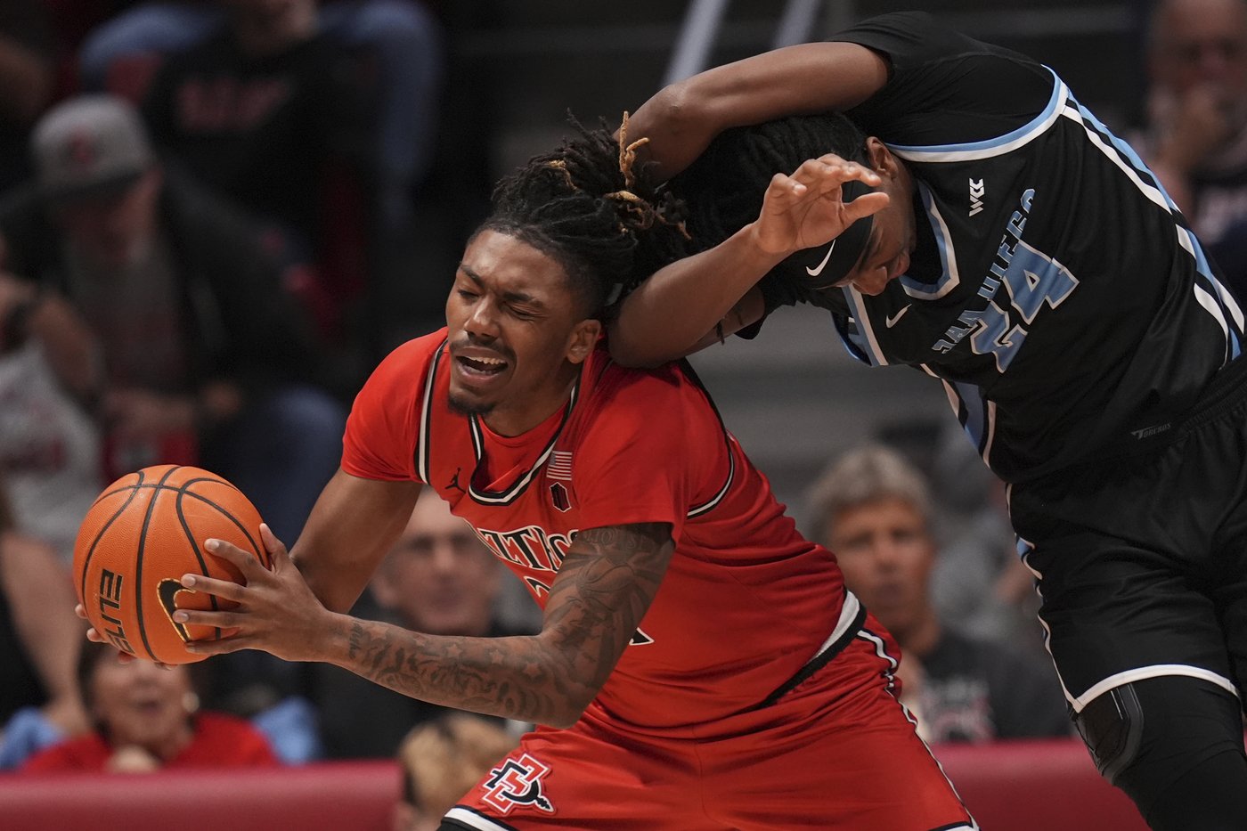 Boyd scores 17 points and No. 24 San Diego State beats crosstown rival San Diego 74-57 | iNFOnews.ca Boyd scores 17 points and No. 24 San Diego State beats crosstown rival San Diego 74-57 | iNFOnews.ca