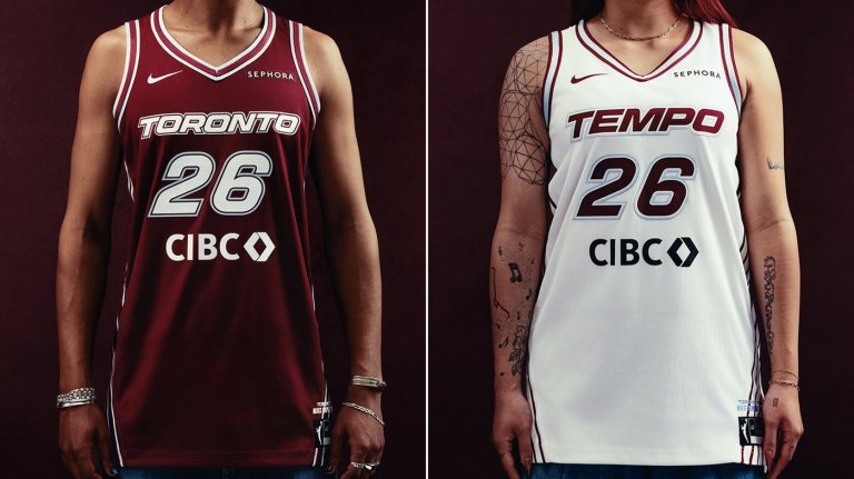 WNBA's Toronto Tempo unveil uniforms for inaugural season | iNFOnews.ca